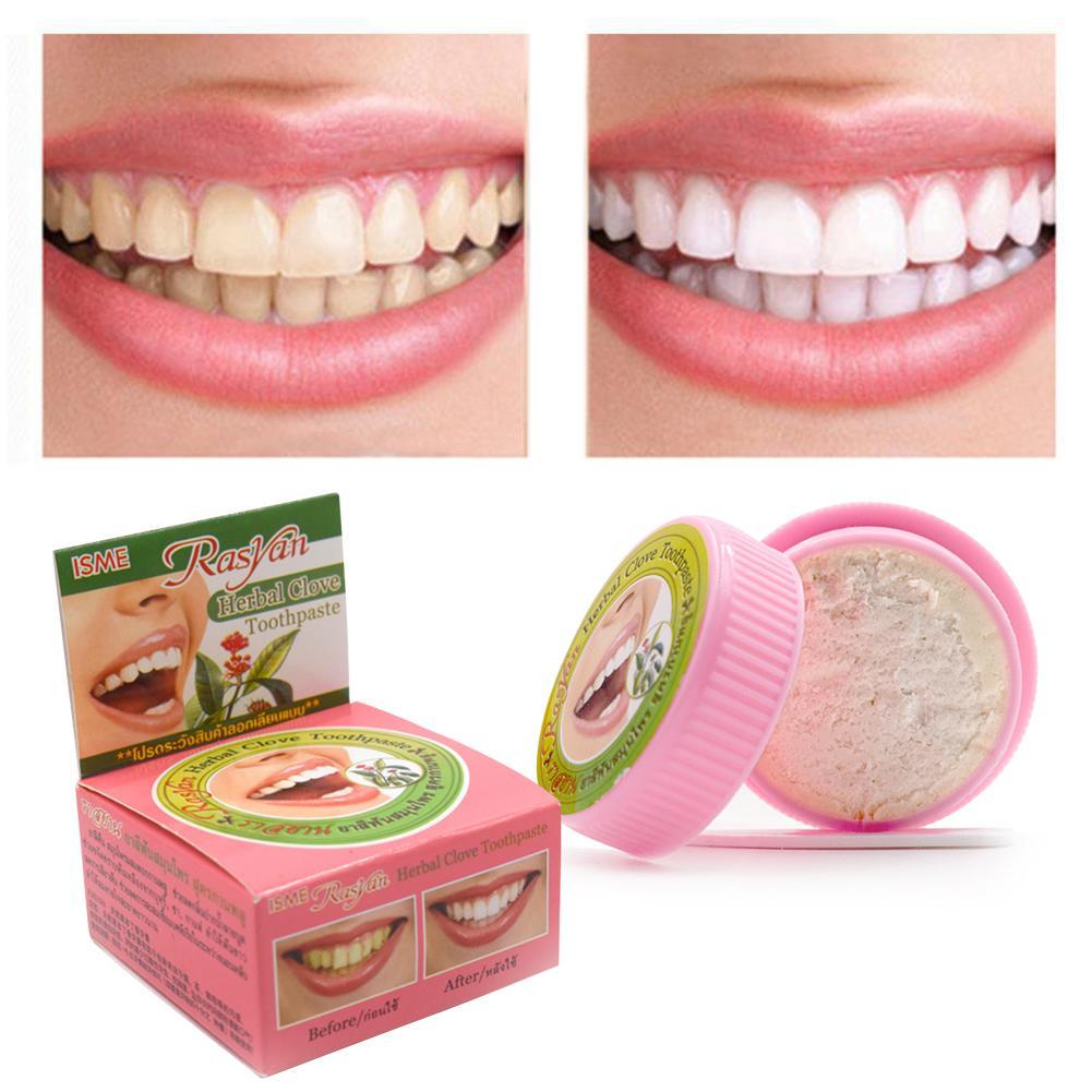 Teeth Whitening Thailand - 1 pçs natural rasyan erval cravo