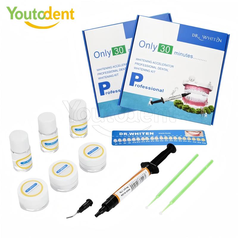 Teeth Whitening Bleaching Kit - Kit de clareamento dental 35% peróxido