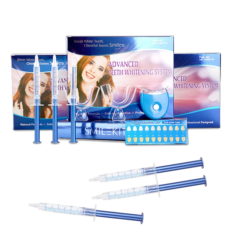 Kits de clareamento dental par - Teeth Whitening Bleaching Kit avaliação e preço