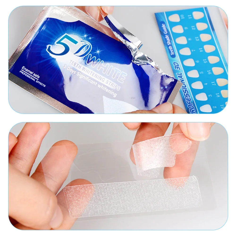 Tiras de clareamento dental br - Whitening Strip 3D avaliação e preço