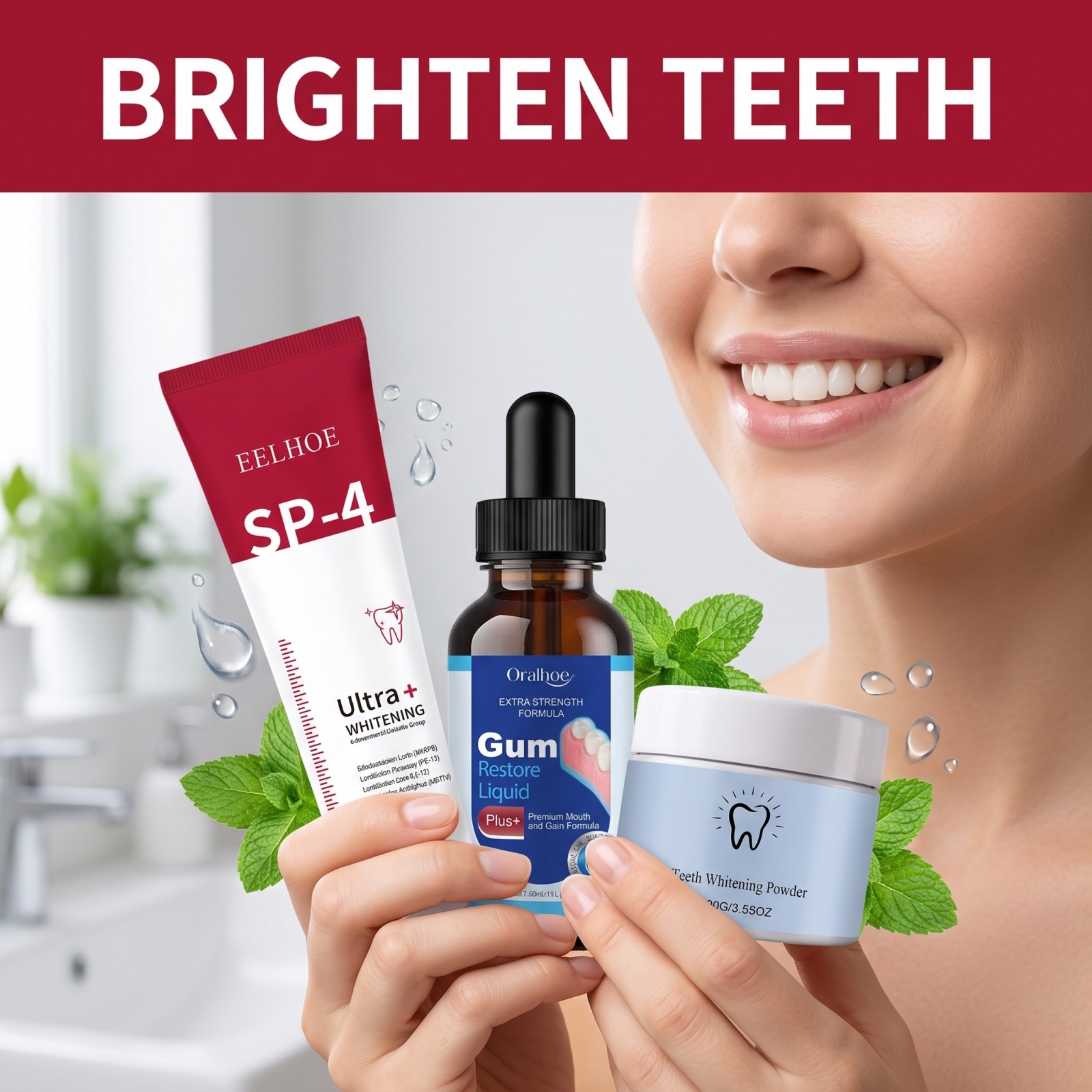 Kit de Cuidados Bucais: Pasta  - Teeth Whitening Remedies avaliação e preço