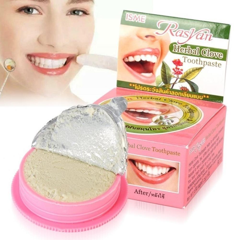 1 pçs natural rasyan erval cra - Teeth Whitening Thailand avaliação e preço