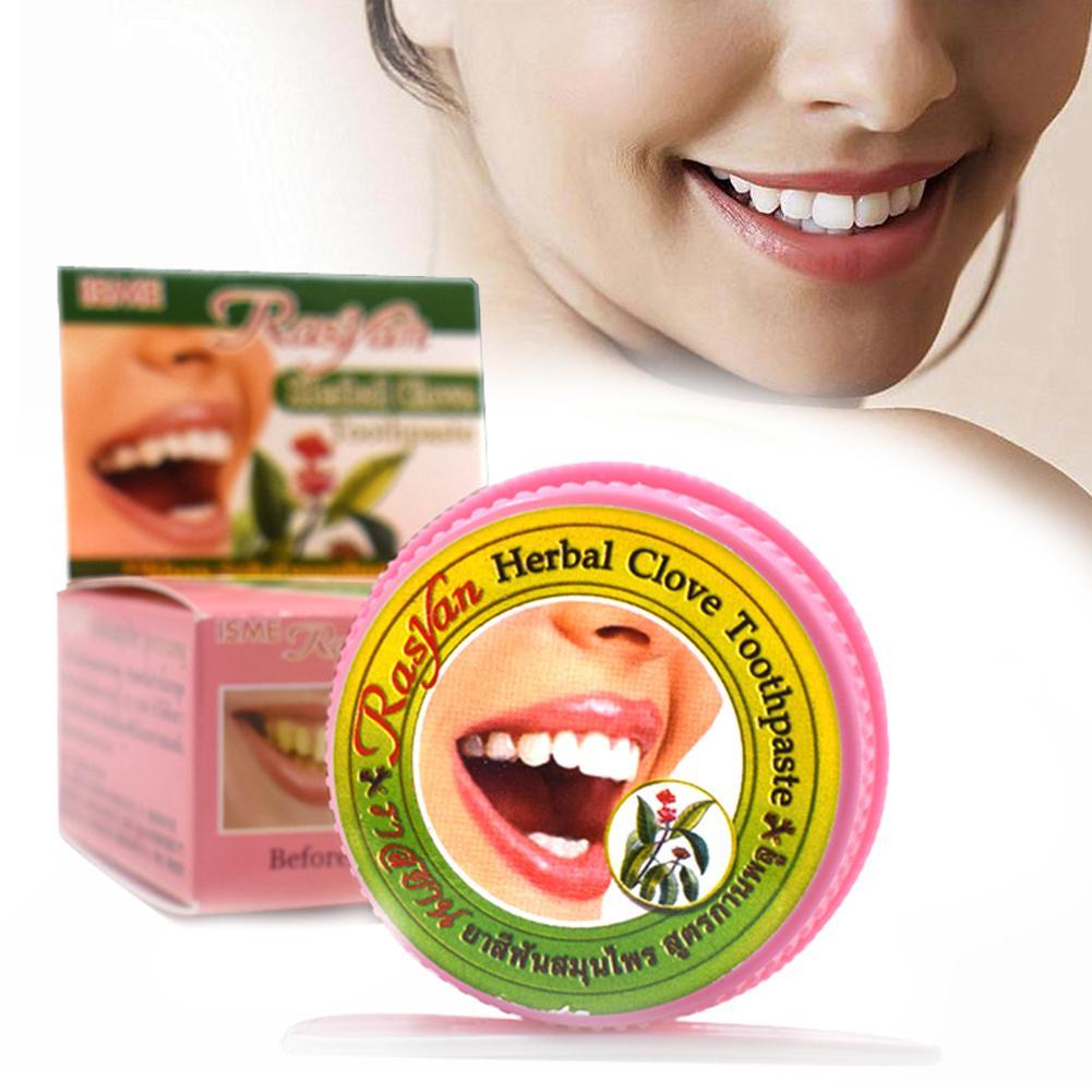 1 pçs natural rasyan erval cra - Teeth Whitening Thailand avaliação e preço