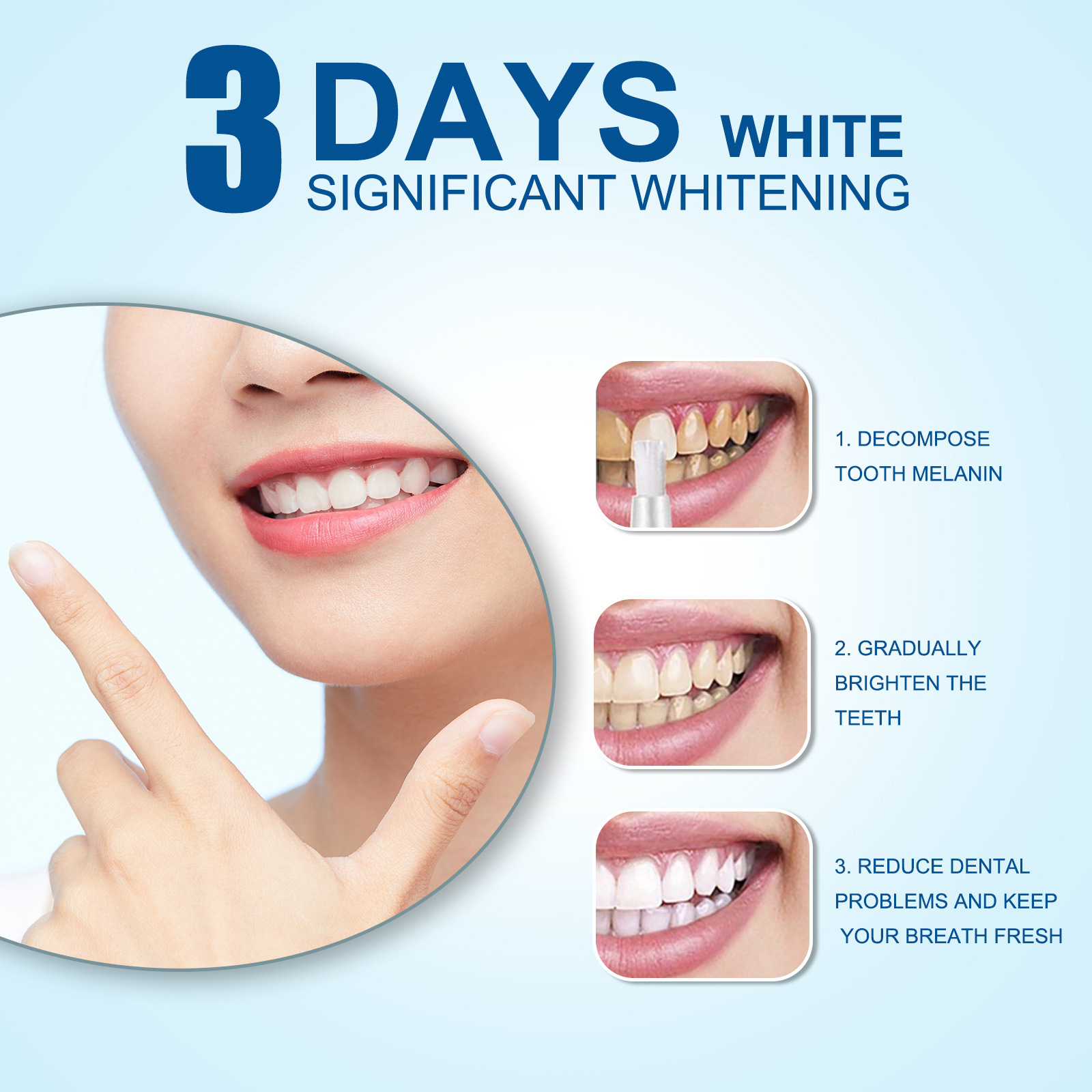 Caneta branqueadora de dentes  - Teeth Whitening Bleaching Kit avaliação e preço