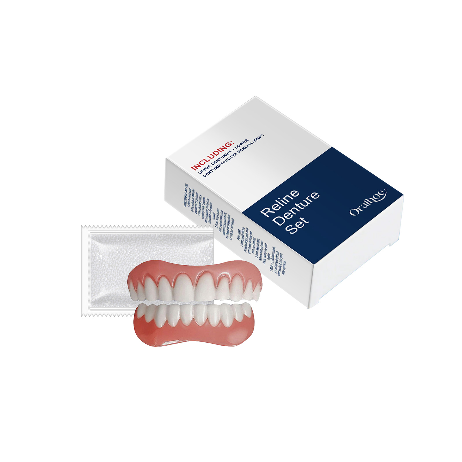 Dentes falsos dentaduras tempo - Teeth Whitening For Braces avaliação e preço