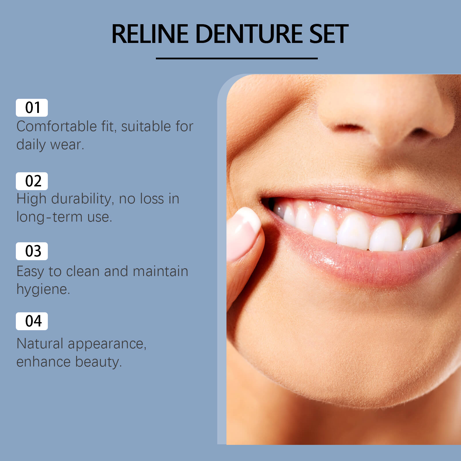 Dentes falsos dentaduras tempo - Teeth Whitening For Braces avaliação e preço