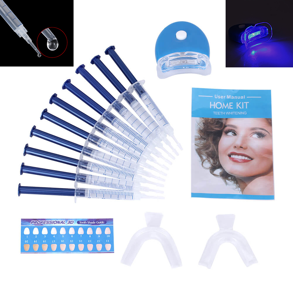 1 conjunto de clareamento dent - Teeth Whitening Bleaching Kit avaliação e preço