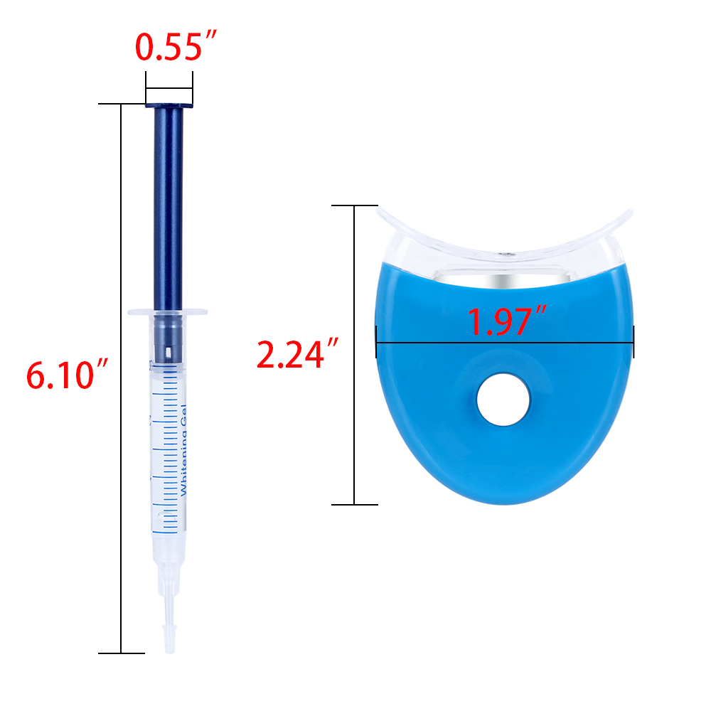 1 conjunto de clareamento dent - Teeth Whitening Bleaching Kit avaliação e preço