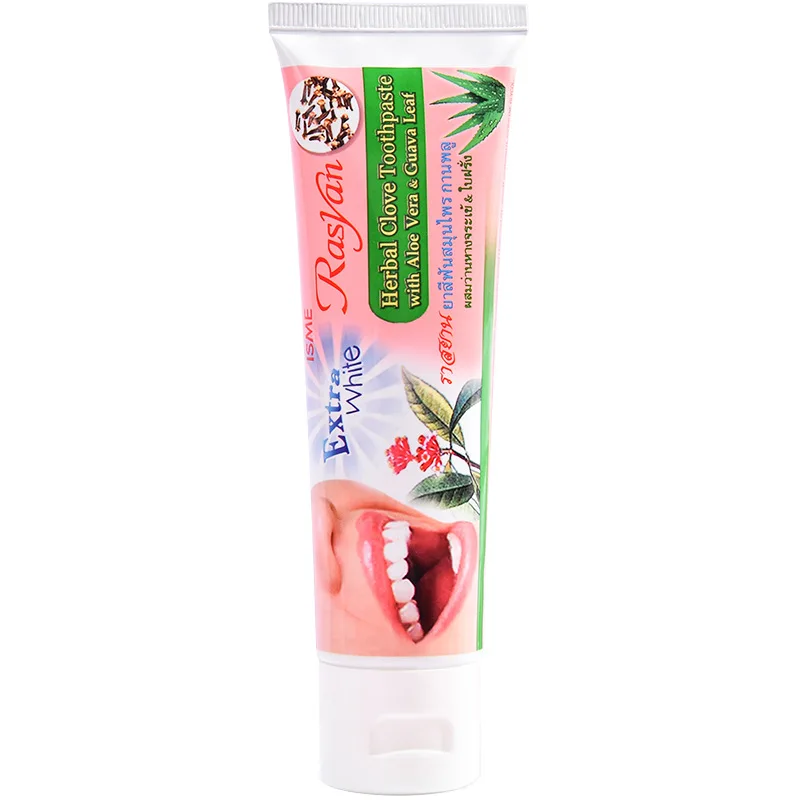 Pó de dente de cravo de ervas  - Teeth Whitening Thailand avaliação e preço