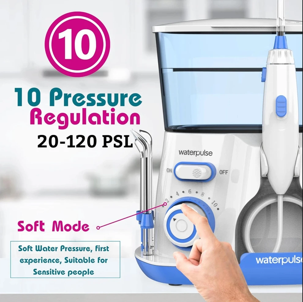 Irrigador Oral Elétrico Waterp - Teeth Whitening For Braces avaliação e preço