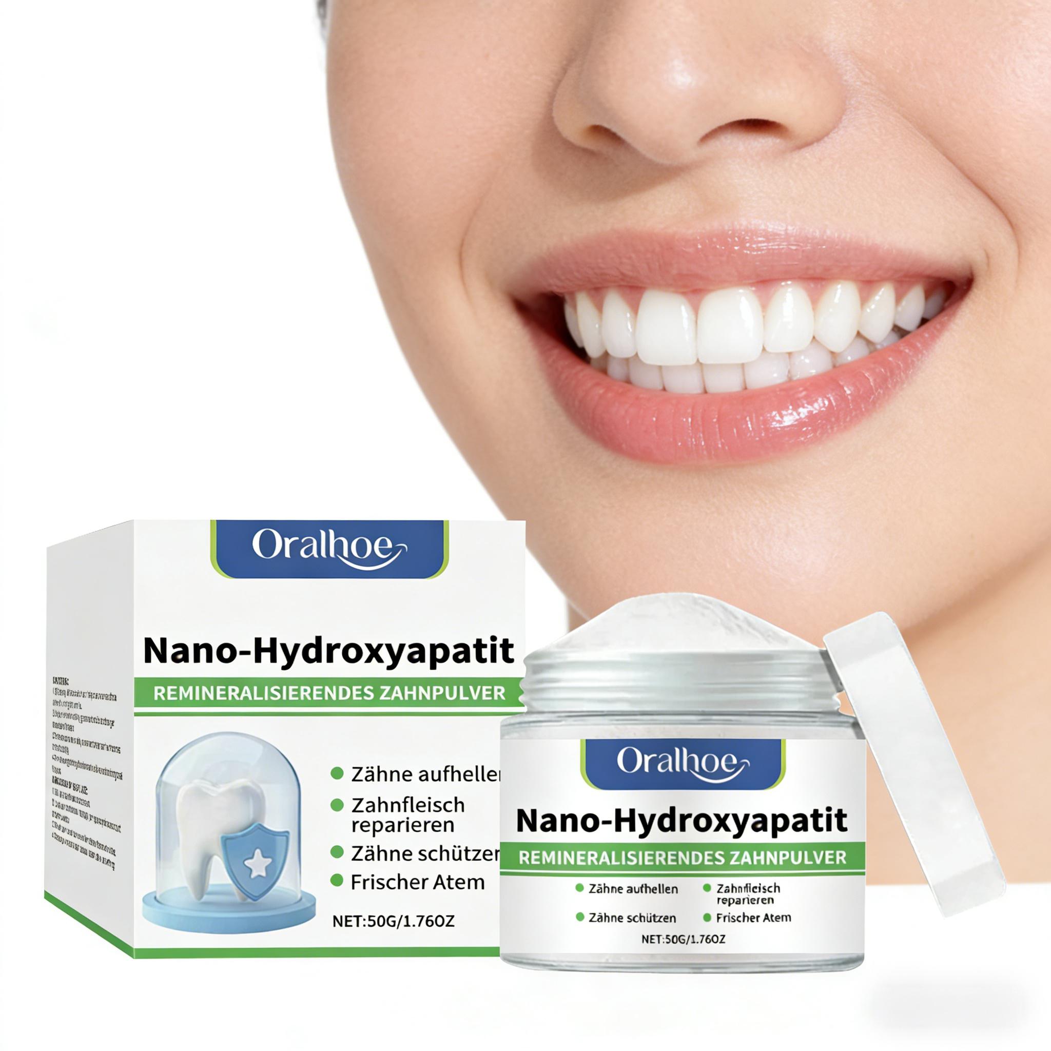 Pó Dental Clareador Oralhoe: L - Teeth Whitening Ingredients avaliação e preço