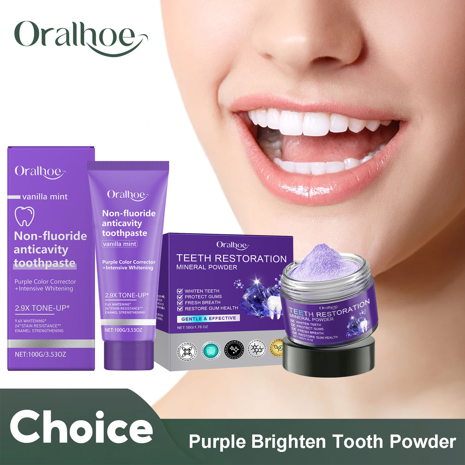 Teeth Restoration Mineral Powd - Teeth Whitening Remedies avaliação e preço