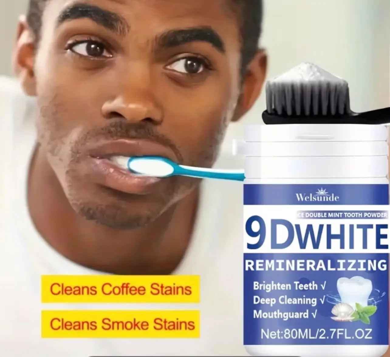 Pó Dental Remineralizante 9D c - Teeth Whitening Remedies avaliação e preço