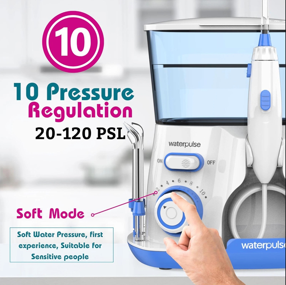Waterpulse v300 800ml fio dent - Teeth Whitening For Braces avaliação e preço