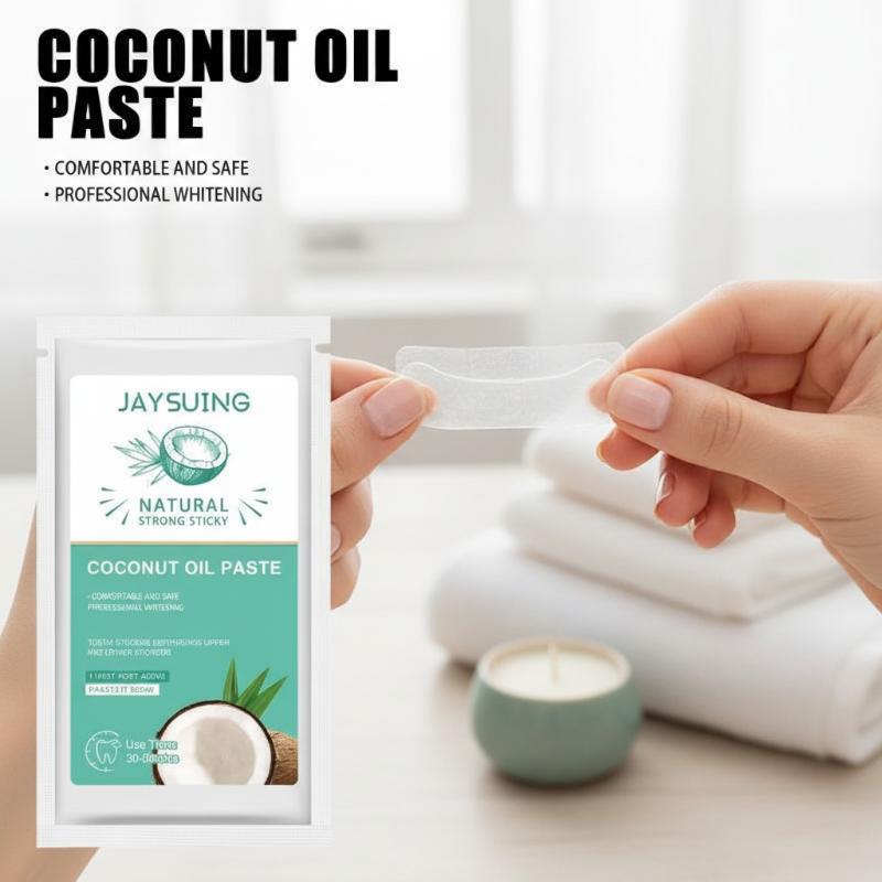 Tiras Clareadoras de Óleo de C - Teeth Whitening With Coconut Oil avaliação e preço