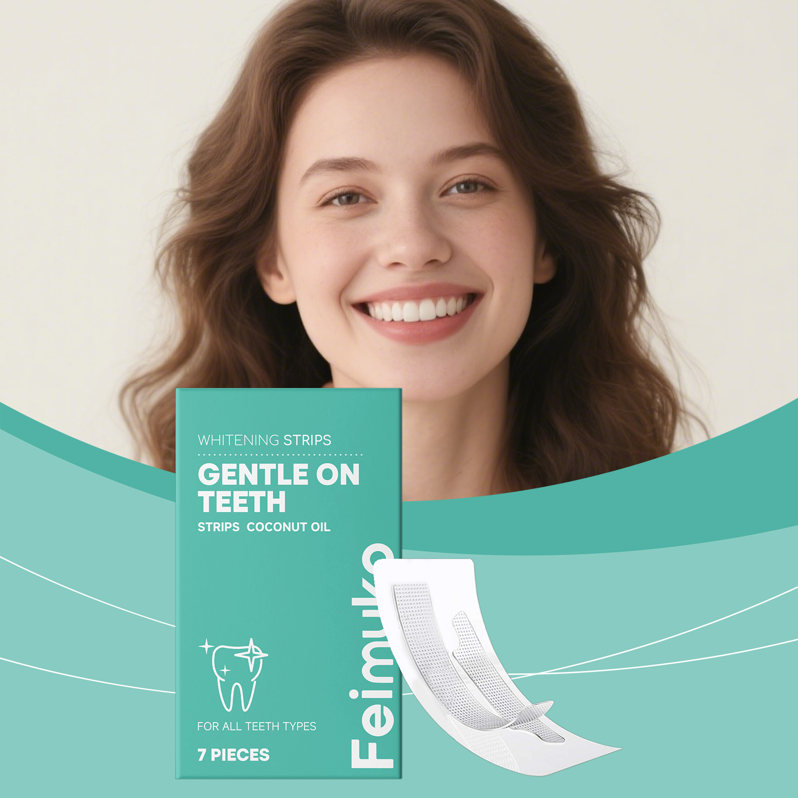Tiras de Clareamento Dental co - Teeth Whitening With Coconut Oil avaliação e preço