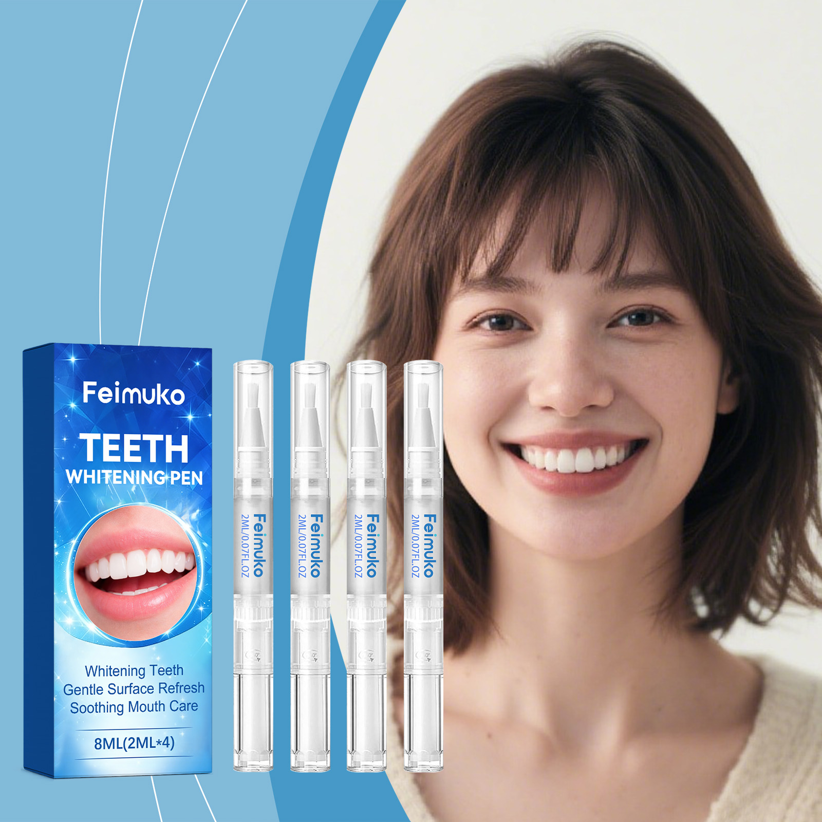 Caneta de gel para clareamento - Teeth Whitening Bleaching Kit avaliação e preço