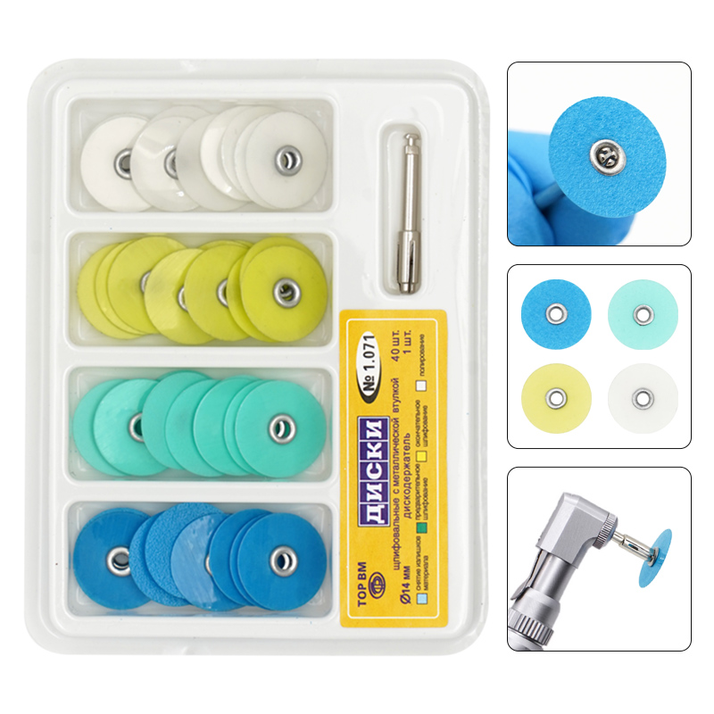 40 pçs/caixa discos de polimen - Teeth Whitening Kit Professional avaliação e preço
