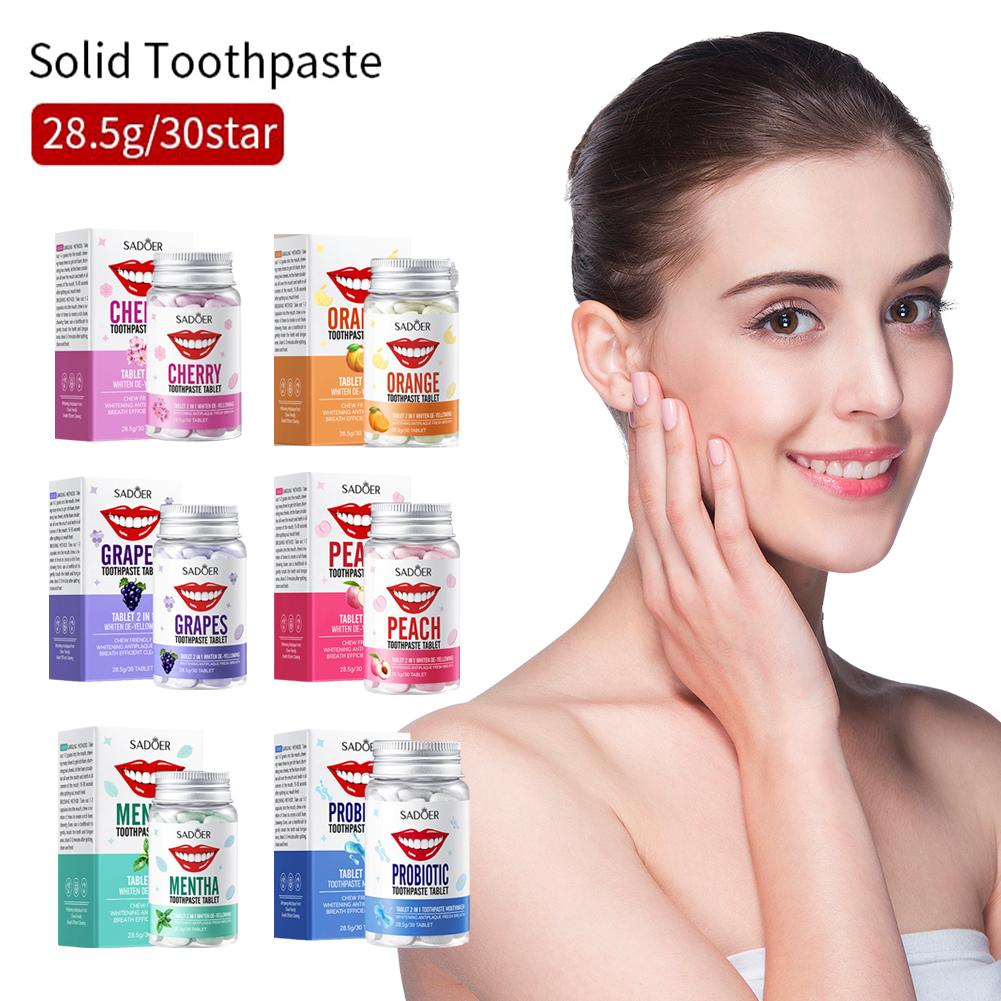Comprimidos de pasta de dente  - Teeth Whitening Remedies avaliação e preço